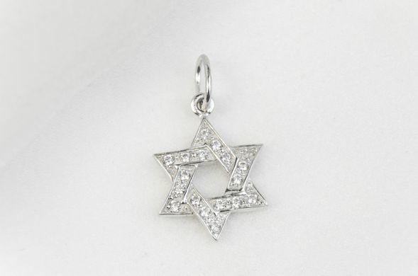 Star of David from silver 925