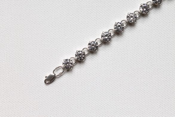 Women's silver bracelet "Day"