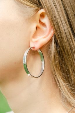 Silver Hoop earrings