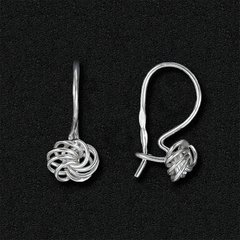 Silver Earrings "Roses"