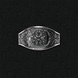 Мужской серебряный перстень "Шлем Эгира"