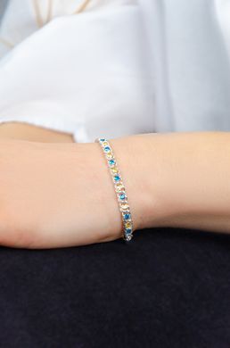 Female silver bracelet "Independent" 2.0