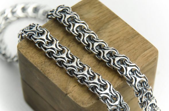 Men's silver chain "Ramses"