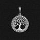 Жіночий срібний кулон "Дерево життя"