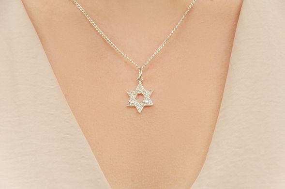 Star of David from silver 925