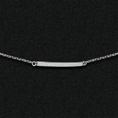 Жіночий срібний браслет