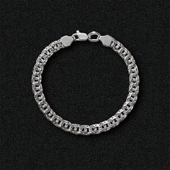 Silver bracelet Flat Bismarck