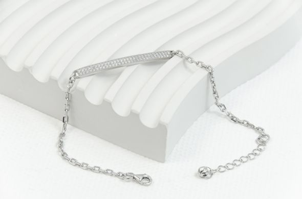 Жіночий срібний браслет