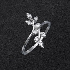 Silver Ring "Leaves"