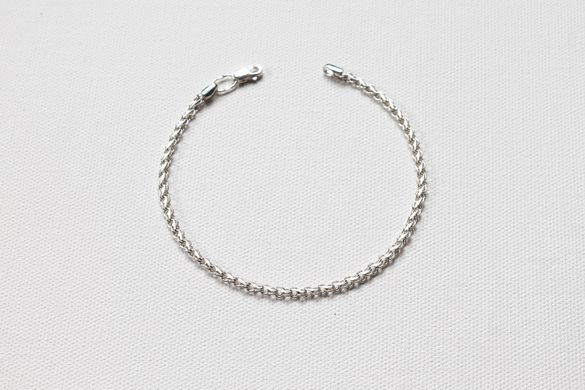 Silver "Brook" bracelet