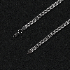 Men`s silver chain "Moskvich"