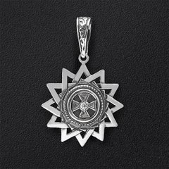 Erzgamma silver pendant