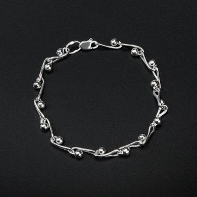 Women's silver bracelet "Willow"