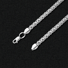 Silver chain "Brook"