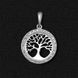 Women's silver pendant "Tree of life"