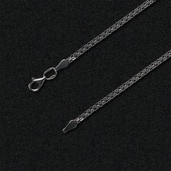 Women's silver chain "Double anchor"