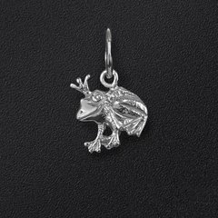 Silver pendant "Princess Frog"