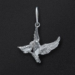 Silver pendant "Doves"