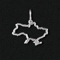 Women's silver pendant "Unbroken"