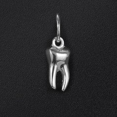 Серебряная подвеска "Зуб"