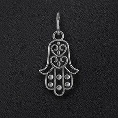 The Hamsa silver pendant
