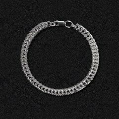 Men's silver "Zhukovski" bracelet