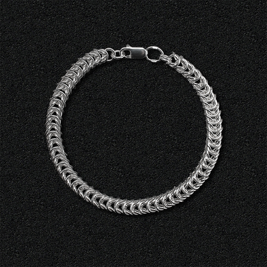 Men's silver "Zhukovski" bracelet