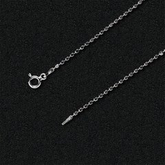 Women's silver chain, Italy