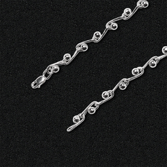 Women`s silver chain "Willow"