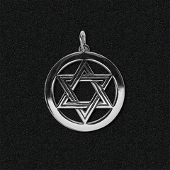 "Star of David" pendant from silver 925