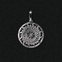 Silver pendant "Agishjalm"