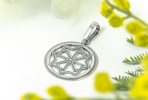 Silver pendant "Molvinets"