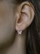 Silver earrings "Butterfly"